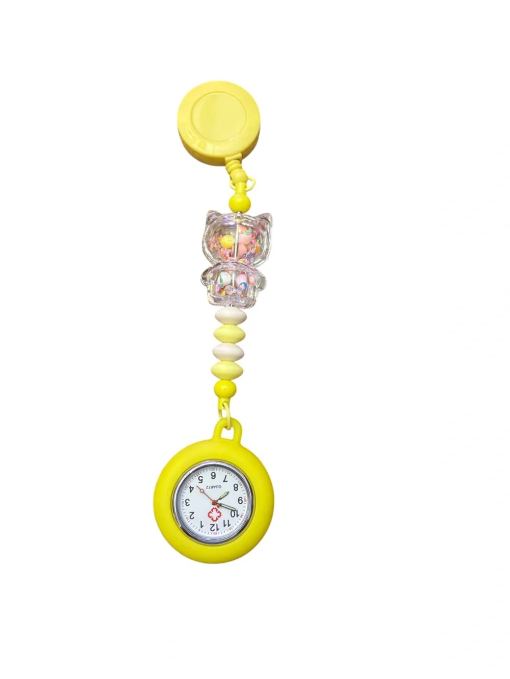 Retractable Clip On Pocket Watches Handmade By AB INKS HANDMADE EXPRESSIONS